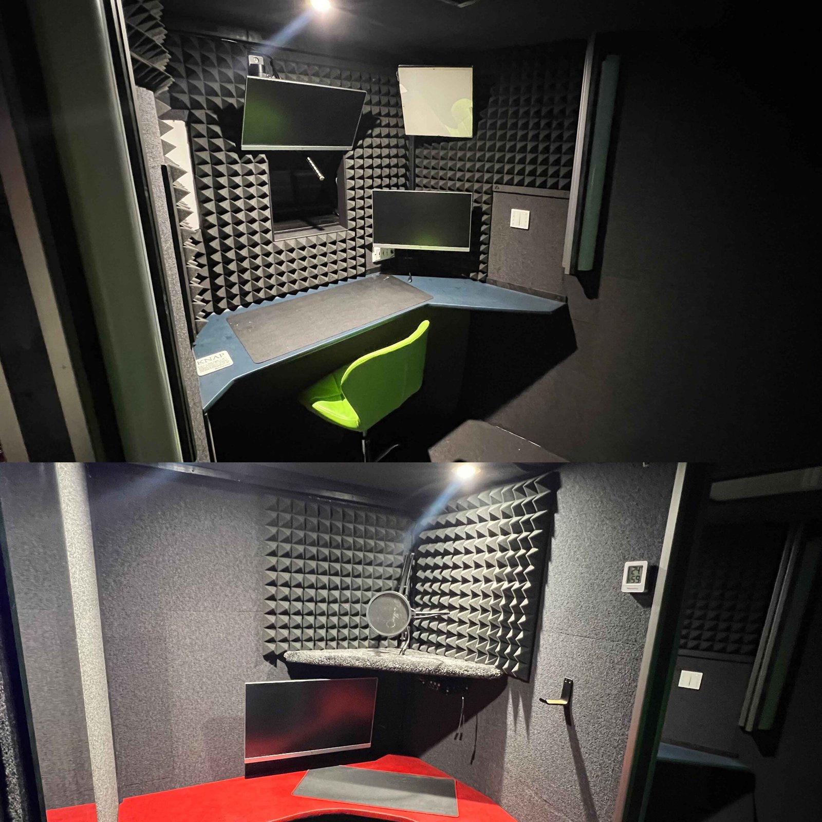 Recording booth and VO facility